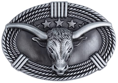 Gürtelschnalle Stier für Männer Gürtelschnalle Toro longhorn Gürtelschnalle oval toro gürtel schnalle toro gürtel schnalle kopf toro seil western cowboy gürtelschnalle