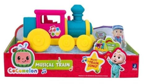 CoComelon Offizielle Musikfahrzeug-Kollektion – Schulbus, Familienspaßauto, Alphabet-Zug und Traktor-Spielzeug