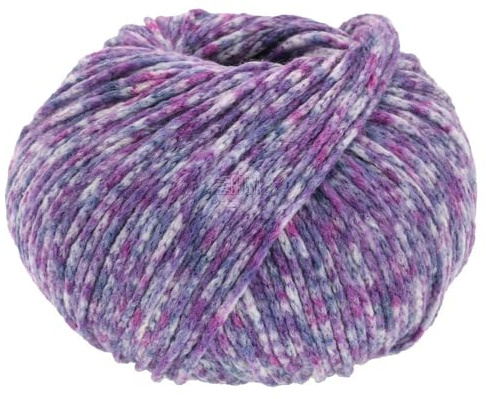 LANA GROSSA Cool Merino Print | Leichtes Kettengarn aus klassischer Merinowolle | Handstrickgarn aus 90% Schurwolle (Merino) & 10% Polyamid | 50g Wolle zum Stricken & Häkeln | 150m Garn FB 108