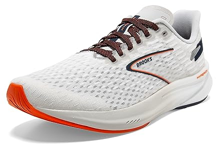 Brooks Herren Hyperion Sneaker, Oyster Mushroom Black Iris, 43 EU