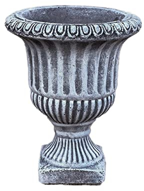 stoneandstyle Vaso in pietra per piante, calice resistente al gelo, pietra