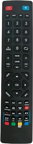 Nouveau BLA40-133 BLA40-1380 Télécommande de Remplacement pour Blaupunkt 3D Freeview TVs 32/131G-GB-1B-3TCU, 32-56G-GB-3B-F3TCU-UK 42/333I-GB-5B-F3HBKUP 42 3D Full HD Ready LED TV Remote Controller