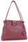 Gigi - Sac Porté Èpaule Femme Cuir - Sac Cabas Moyen - Sac à Main Multipoches - 4323 - Bourgogne