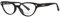 Versace Kids VK 3322U GB1 Katzenaugenbrille, Kunststoff, 47 mm, Schwarz
