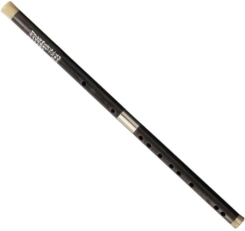 Raffiniertes Professionelles Flötenspiel Aus Ebenholz, Querflöte Für Anfänger, Ethnisches Musikinstrument traditionelles bambusflöte (Color : F)