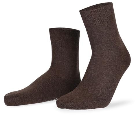 Hudson Herren Socken Relax Cotton weich Brownmel. 0763 47-50