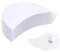 50 Stück Lidschatten Gel Pad Augen-Make-up-Aufkleber Patches Lidschatten Schablonen zur Verhinderung von Wimpernverlängerung Tönung Lippen Make-up Rückstand