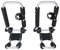 rockible 2X Kajak Dachträger Gepäckträger Auto Dachgepäckträger Kajak Träger für Paddleboards Kajaks Surf