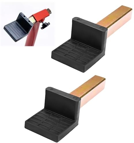 TOATELU Supporto per artigli per moto, attacco ad artiglio per adattatore oscillante, attacco forcella per supporto di montaggio, forcella, gancio per treppiede per sollevamento moto (tubo quadrato L,