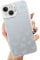 MAYCARI Cute Blue Bow Knot Case Compatible with iPhone 13 Pro Max for Girls Women, Girly Slim Thin Soft Shockproof Aesthetic Laser Protective Cover for iPhone 13 Pro Max