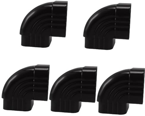 Hemobllo 5stücke Regenabflussbogen Abflussrohr Adapter Für Dachrinne Korrosionsbeständig Installieren Langlebig Und Praktisch Für Regenwassernutzung