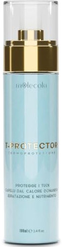 T-PROTECTOR - Spray Termoprotettore Capelli Lucidante 100 ml - Districante con Acido Ialuronico, Collagene e Pantenolo - Protegge fino a 230°C - Scudo Contro Raggi UV e Smog per Capelli Perfetti