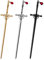 Demarsen Lesezeichen Metall, 3 Stück Schwert Bookmark mit Kristall Anhänger, Retro Chinesische Haar Stäbchen für Mädchen, Personalisiertes Lesezeichen Geschenke für Leseliebhaber Frauen Männer