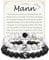 FAOMZQ Partner Geschenk für Ihn, Ich Liebe Dich Geschenke für Meinen Mann Ehemann Freund, An Meinen Mann Armband Geschenk zum Geburtstag Weihnachten Jahrestag Valentinstag