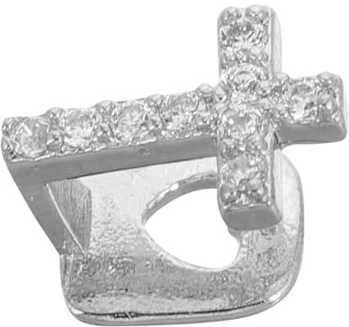 TOVINANNA 1satz Unique Hip Hop Tooth Grill Mit Zircon Kreuz Stylische Einzelzahn-cap Für Männer Und Frauen Für Partys Und Cosplay-dekoration