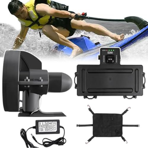 Hoiaost Elektrisches Motorisiertes Surfbrett Elektrische Finne Surf-Finne Batterie Elektrische Finne Stand Up Paddle Board Motor Surfbrett, Kajak, Surfbrett Wiederaufladbar Für Longboard