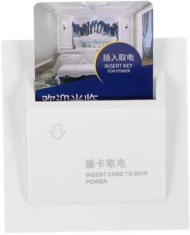 HYTROVE 40a Interruttore Card Power Per Hotel E Casa Risparmio Energetico Con Alimentazione Ritardata Per Dispositivi Multipli Pannello Elegante E Sicuro Per Strutture Ricettive
