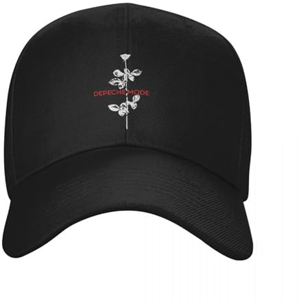 Depeche Mode Collection 175 Baseballkappe Ball Cap Designer Hut Anime Hut Sonnenhut Kappen für Männer Frauen Angeln Geschenk Lassen Sie Ihr Gesicht klein Aussehen