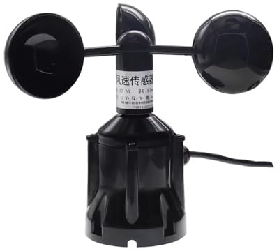 Anemometer-Sensor Windgeschwindigkeitsbecher, RS485-Windgeschwindigkeitssensor, 3 Becher Windgeschwindigkeitsdetektor, 0-30 m/s