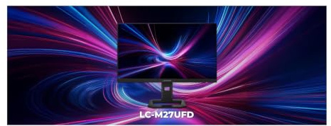 LC-Power 68,58cm (27) LC-M27UFD DP+HDMI 2.1 4K Dual-Mode