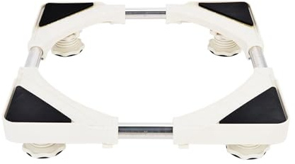 Support de Machine à Laver Base Socle 47-70 cm Base Réglable Multifonction avec 12 Pieds pour Machine à laver Lave-vaisselle Sèche-linge Frigo (Hauteur:39-40cm)