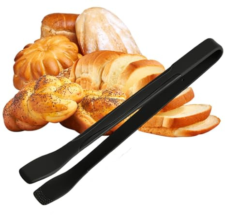 Pince en Silicone pour la Cuisine,Silicone Alimentaire Antidérapant Résistant à la Chaleur,Ustensiles de Cuisine Anti-désistants et Accessoires | Pour Service, Camping, Chef, Friture, Viande, Bacon, P