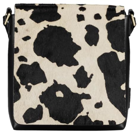 Jost Damen Herren Schultertasche Furry Cow Shoulder Bag S One Size