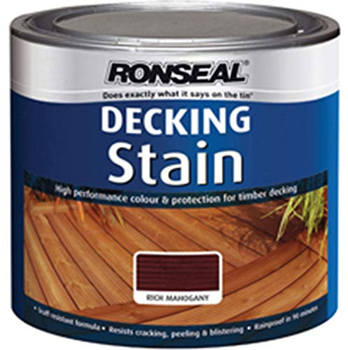 Ronseal DSRM25L 2.5L Decking Stain - Rich Mahogany