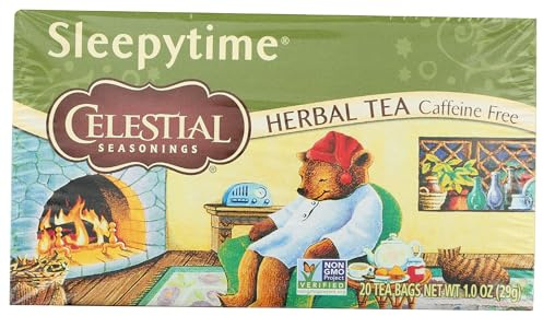 Celestial Seasonings Herbal Tea, Sleepytime, 20 Count