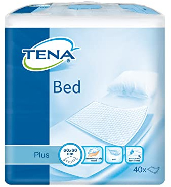 Tena - Tena Bed Plus (60 x 60cm) Underpads - 40 Pieces