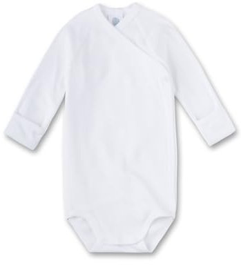 Sanetta 321997 Body, Blanco (White 10), 1 Mes Unisex bebé
