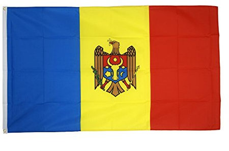 Digni Bandiera Moldavia - 90 x 150 cm Sticker Gratis