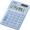 CASIO Tischrechner MS-20UC-LB, 12-stellig, in Trendfarben, Steuerberechnung, Zeitumrechnung, Solar-/Batteriebetrieb