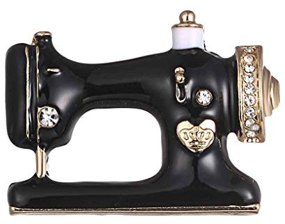 Einzigartige Nähmaschine Brosche Frauen Pin Broschen Emaille Emaille Brosche, Tropfen Öl Brustnadel, Frauen Jeans Jackentasche Dekoration Pin Abzeichen Geschenk Schmuck