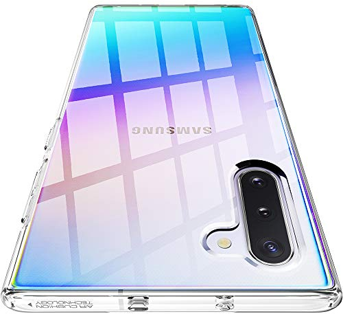 Spigen Liquid Crystal Hülle Kompatibel mit Samsung Galaxy Note 10 -Crystal Clear