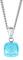 Qudo Firenze Kette silber 45cm lang (aqua)