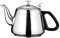 HENGSEN Pfeifender Teekessel Retro Wasserkessel Induktion Flötenkessel Edelstahl Wasserkocher Für Herd Home (Silber - 2L),Silber
