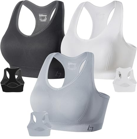 FITTIN Supportive Sports Bra for Large-Bust: 12-Hour Zero-Pressure Comfort