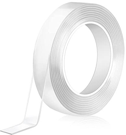 lohey 3M Double Sided Tape Heavy Duty, Multipurpose Strong Sticky Pads, Washable Clear Mounting Tape for Carpet Mats, Photos Frames, Craft Wall Mounting, Poster Strips