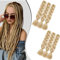 braids extensions blond 24 Zoll 6packs Kanekalon Kunsthaar Haarverlängerung Kunsthaar Zum Einflechten Extension Für Ombre Synthetik Zöpfe Afro Hair für Box Crochet Braid blond