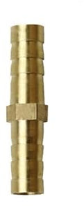 UK CELTD Metal Brass Straight Hose Joiner Barbed Connector Air Fuel Water Pipe Gas Tubing (Brass hose tail 3mm 1/8'')