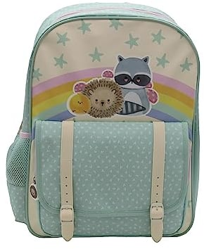 Kawanimals – Rucksack, Forest Collection, Schulrucksack, anpassbar an das Auto, Schulbedarf, Rucksack, mehrfarbig, offizielles Produkt (CyP Brands)