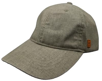 camel active Herren Cap aus einem Baumwoll-Leinen-Mix Grün, Menswear-OS