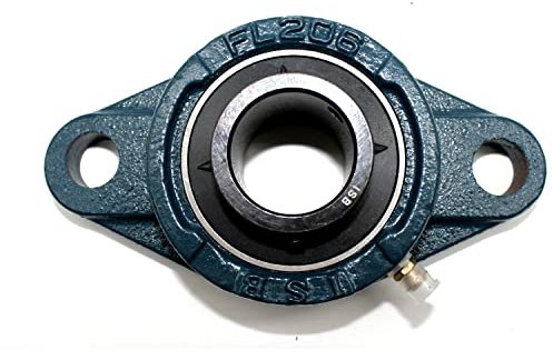 DOJA Barcelona | Flanschlager UCFL 204 | Kugellager 20mm Innendurchmesser | Flansch Lager Gehäuselager | Stehlager für Welle: Linearlager Achse, 3D-Druckerwerkzeuge Gleitlager, Lagerbock DIY