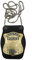Piel Cabrera Boston Police Badge Holder, Schwarz