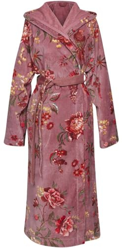 Pip Studio Bademantel Secret Garden Mauve M