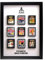 Official Atari 3D Wall Art, Authentic Cartridges Collection for Gaming Setup, Gamer Wallpaper, Gaming-Room Decor and Wall Stickers, Black Frame - ThumbsUp!