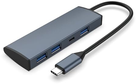 Professionale 4-in-1 USB C Hub Docking Station Adattatore USB C Velocità di Trasmissione Veloce Con 3.0 USB HUB+TIPO C Per Casa Usb C Docking Station Con 3.0 USB HUB+TIPO C Velocità di Trasmissione