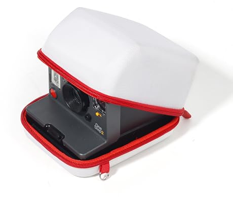 Rieibi Hard Case for Polaroid OneStep 2/OneStep+/Now/Now+ - EVA Cloth Protective Bag for Polaroid Instant Camera
