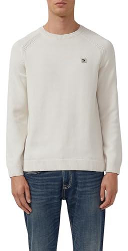 s.Oliver Strickpullover aus Baumwolle mit Raglanärmeln